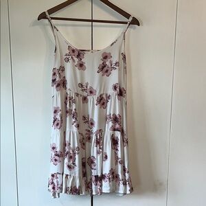 Floral Sleeveless Dress/cover up/top